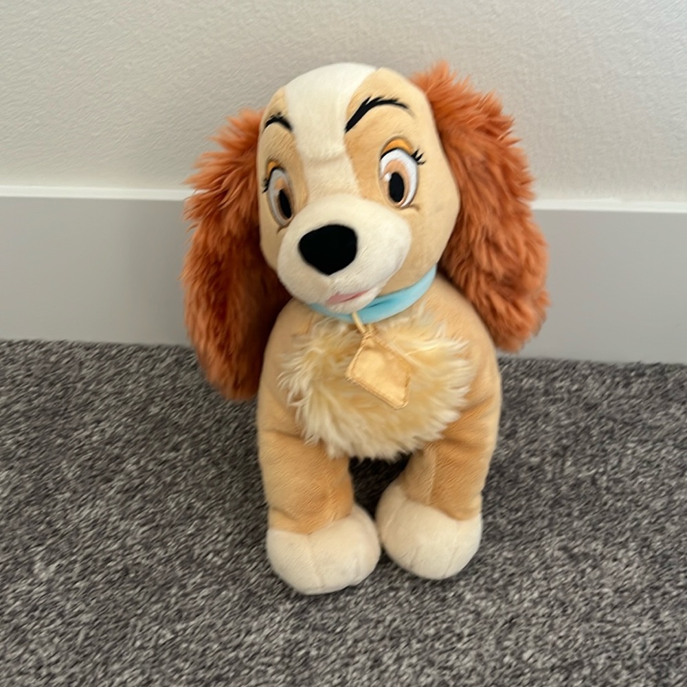 Disney Exclusive Lady From Lady And The Tramp Plush